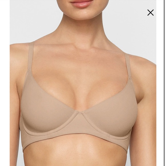 SKIMS FITS EVERYBODY UNLINED DEMI BRA - Picture 1 of 10